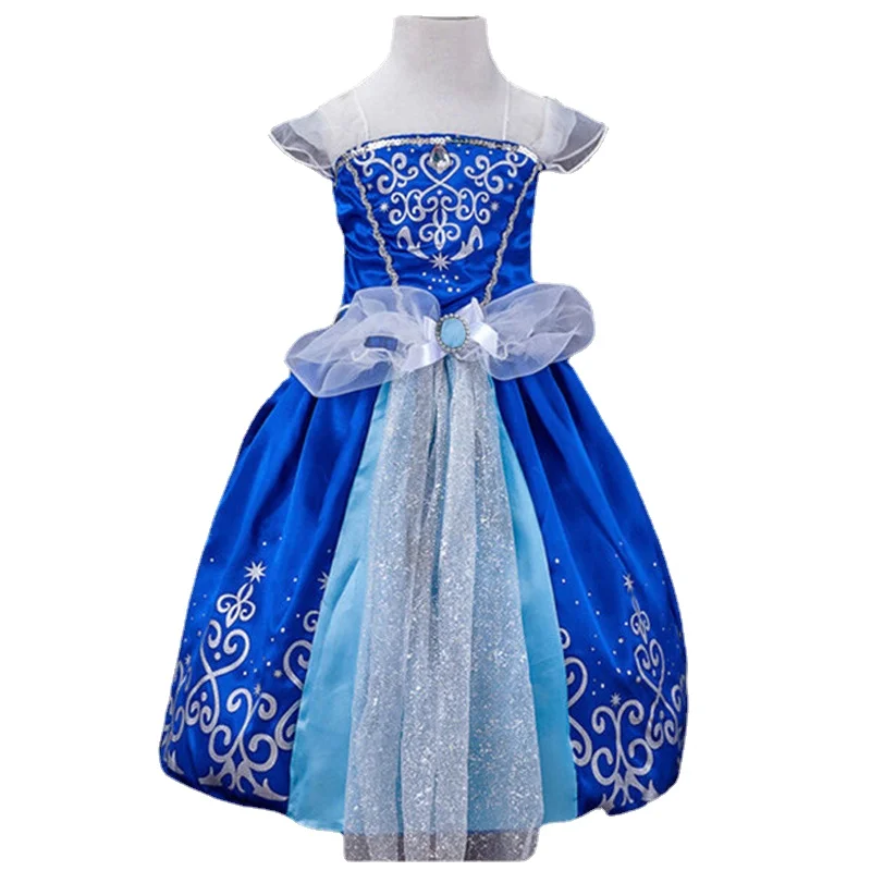 

Baby Girls Princess Dresses for 2-11T Children Cosplay Costume Role-play Clothing Dress Kids Festival Party Christmas Vestidos
