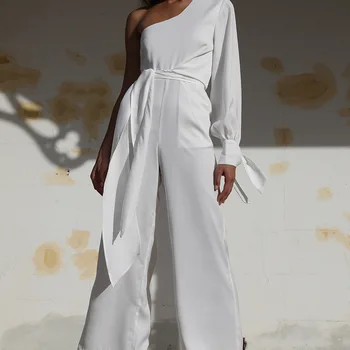 

The new Europe and the United States 2020 women's wish amazon hot style sexy single sleeve chalaza jumpsuits