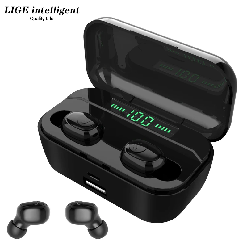 2019 новые оригинальные наушники Bluetooth 5 0 беспроводные стереонаушники с 3500mAh power Bank