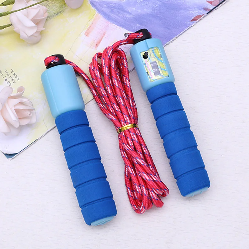 Skipping Rope Jump Rope Cable for Exercise Fitness Training Tool Sports with Counter Skipping Rope Wire Workout Adjustable