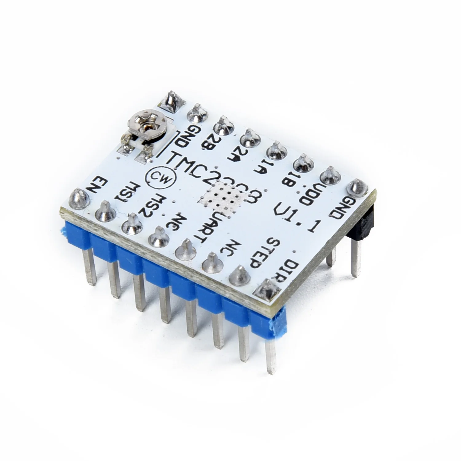 5 шт. TMC2208 V1.1 Stepstick шаговый двигатель драйвер модуль теплоотвод для 3d принтера части