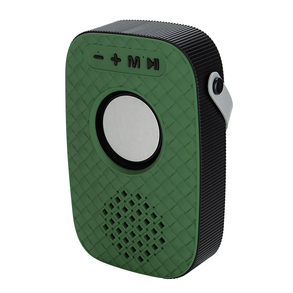Мини Bluetooth динамик перезаряжаемый HIFI Портативный беспроводной Bluetooth динамик s стерео звук сабвуфер Колонка Саундбар Ses bombasi