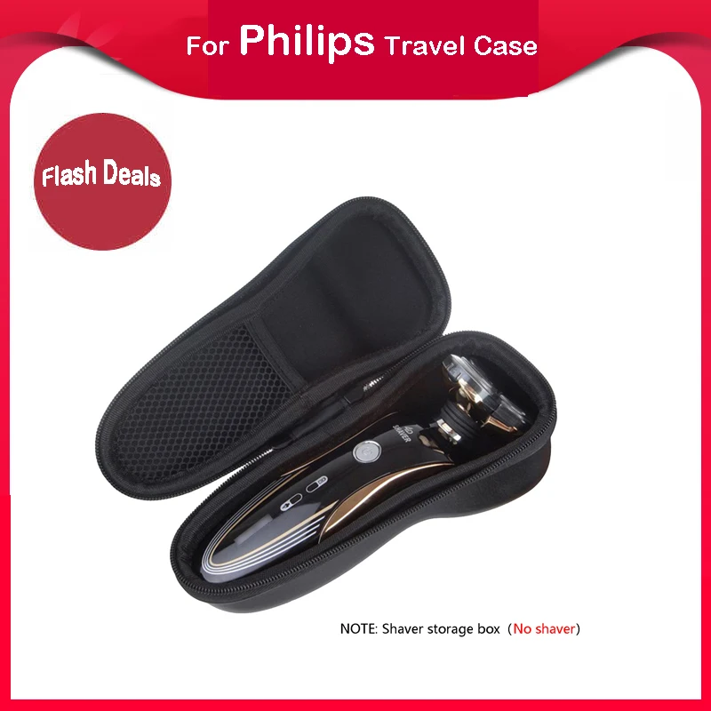 Universal Travel Waterproof EVA Hard Protective Case for All Series of Philips S,RQ Two Heads,AT,FT,HQ,RQ Three heads S5000