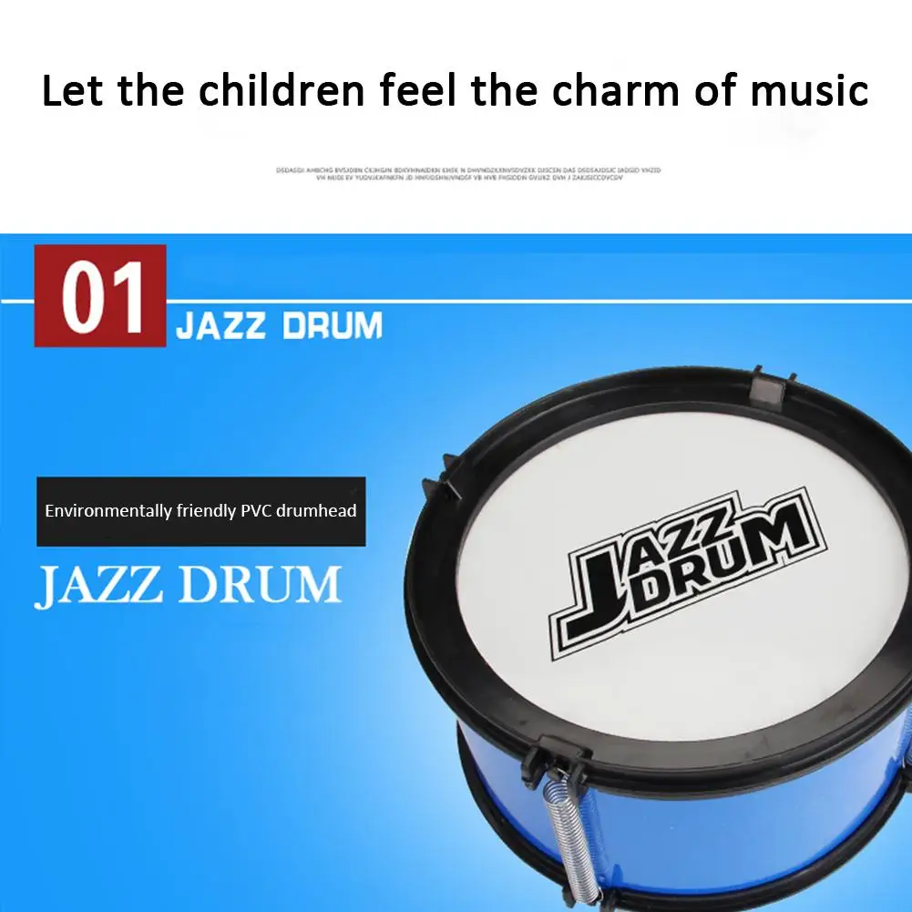 Children's Jazz Drums Kids Early Education Educational Toys Exercise Coordination Hands-on Ability Musical Instrument Drum Sets
