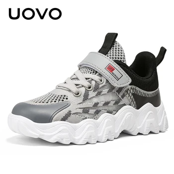 

2020 Autumn Convenient Buckle Strap Kids Sport Shoes Boys and Girls Lightweight Running Shoes Children Sneakers #28-39