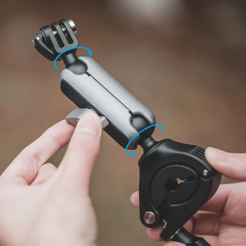 Крепление на руль экшн камеры PGYTECH для карманного OSMO 2 Gopro 9 8 7 6 5 Insta360 ONE X