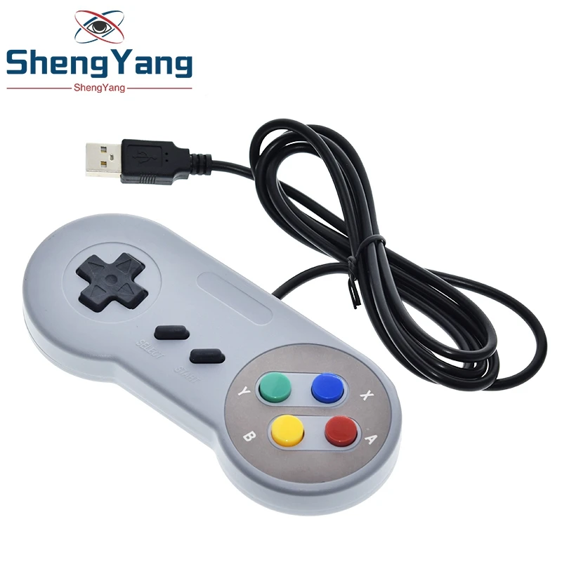 Игровой USB джойстик для Nintendo SNES геймпад ПК и Windows MAC|Интегральные схемы| |