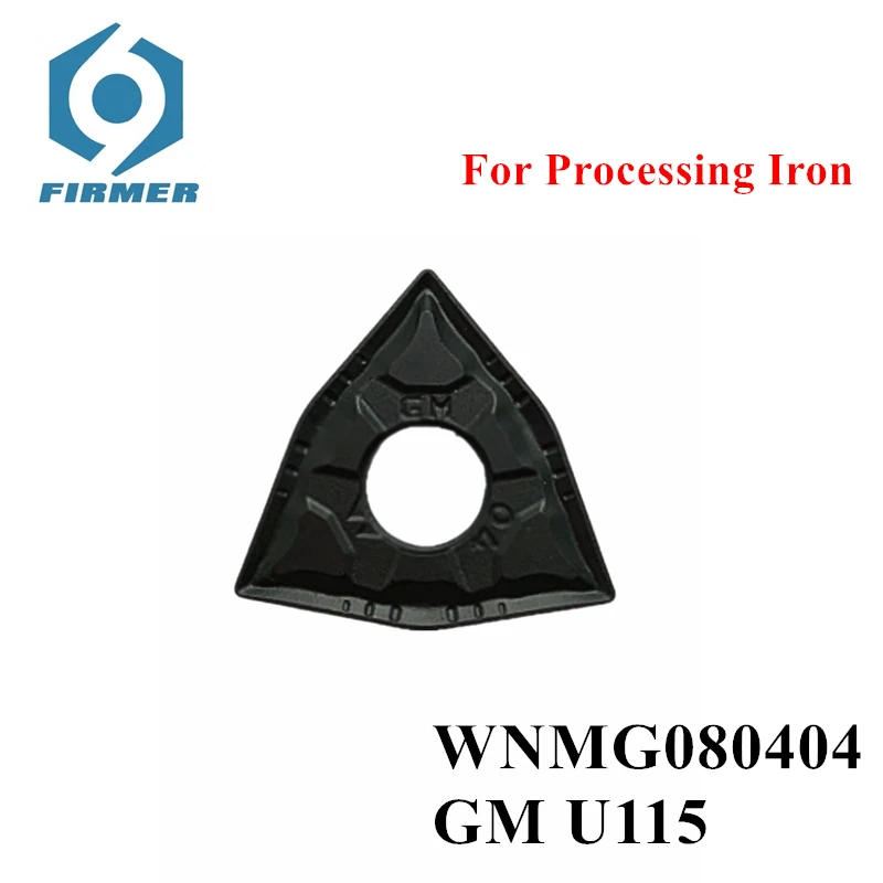 Carbide Blade WNMG080404 MZ PS205 Carbide Inserts 10PCS CNC Lathe External Turning Tool For Processing Stainless Steel