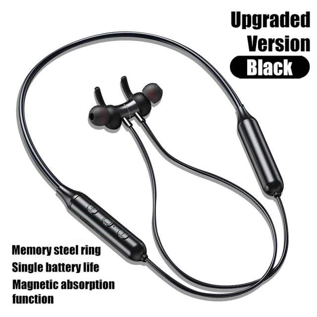 Headset Sports Headphones Wireless Noise Reduction Earpieces Waterproof Earbuds Bluetooth Earphones Works On All Smartphones TWS DD9 Upgrade black