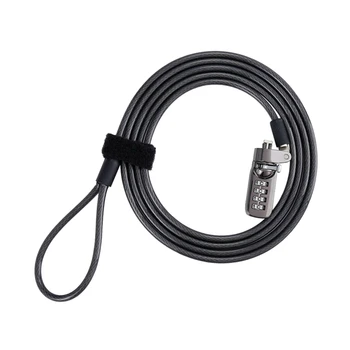 

Security Anti-Theft Combination Laptop Notebook Cable Lock 4 Digit Password Lock