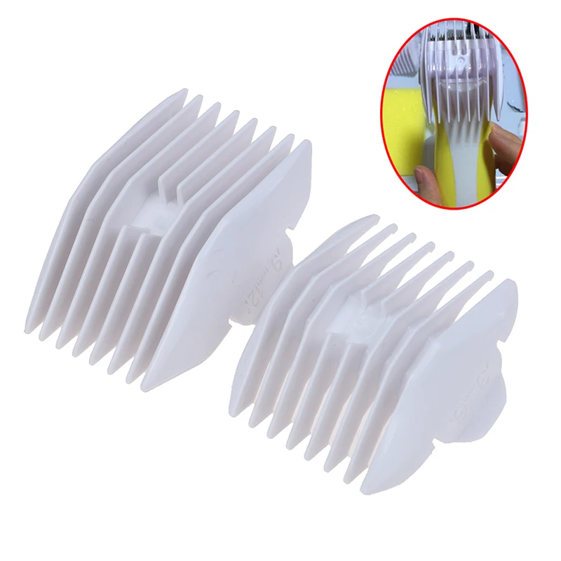 

2Pcs Professional Electric Hair Trimmer Shaver Baby Hair Guide Comb Clipper Replacement Limited Comb Attachment Hair Tool