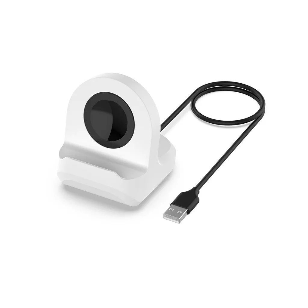 #30 Smart Watch Chargering Holder Charger Conversion Dock Stand Bracket for Samsung Galaxy Watch Active 2 40/44MM Black White
