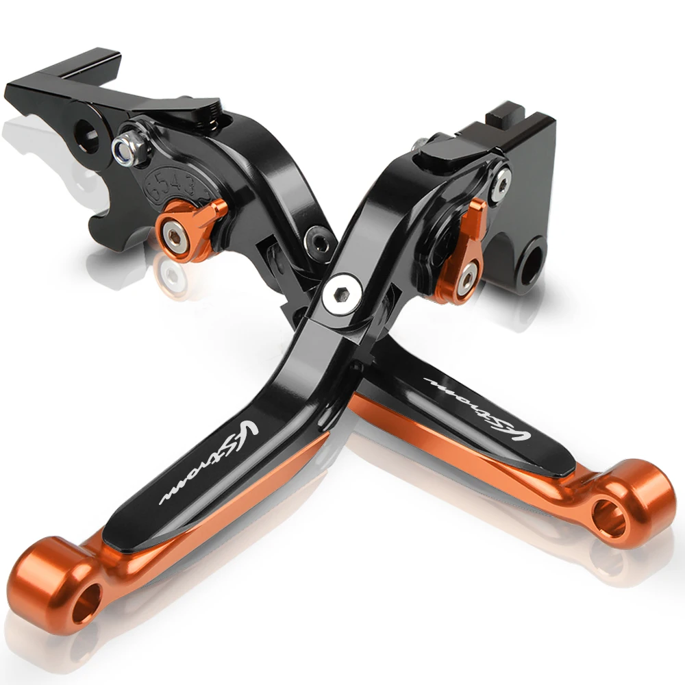 2 For SUZUKI V-Strom V-STROM DL1000 2002- 2003 2004 2005 2006 Motorbike CNC Adjustable Foldable Brakes Clutch Levers - Цвет: 2