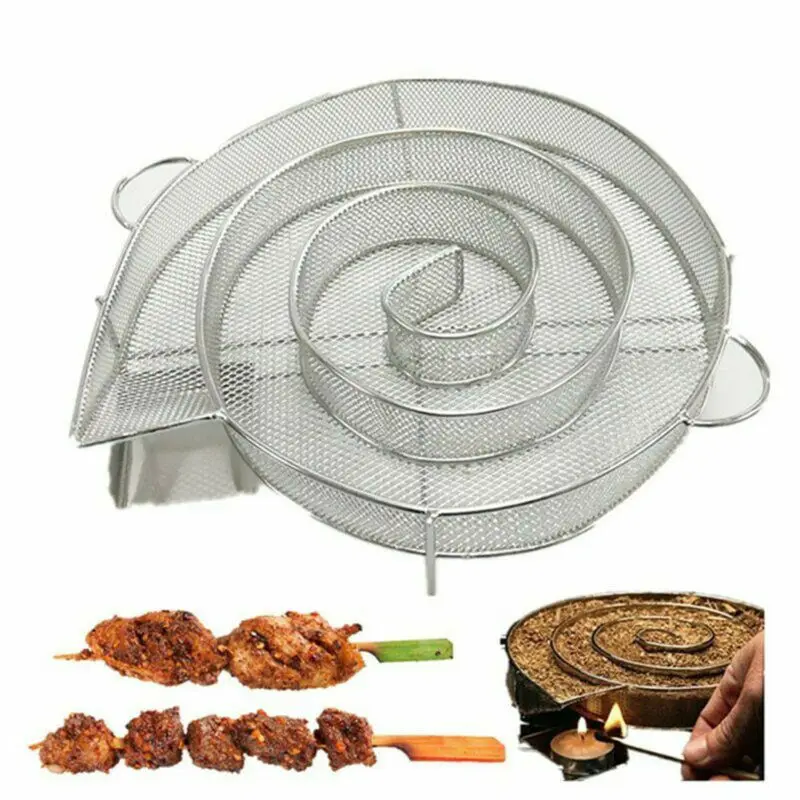 

2019 NEW Brand BBQ Cold Smoker Generator Grill Cooking Tool wood Chips Smoking Meat Accessories