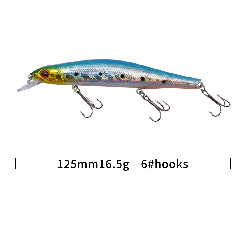 Topwater Artificial Minnow Fishing Lure 1PC Display 2