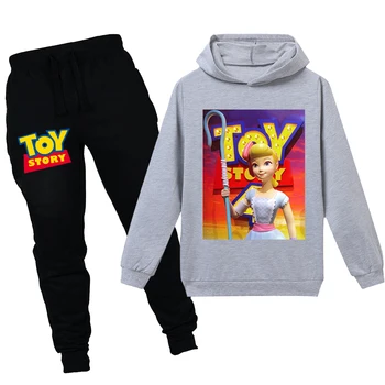 

2020 New Kids Toy Story 4 hoodies Clothes Hot Set autumn Toddler Kids Teen Boy Girl Top Tees sweatshirt pants Cotton Casual Tops