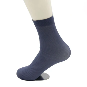 

10 pair/Lot=20pieces Summer Man's Socks High Elastic Wear-Resistant Ice Silk Socks For Male Thin Business Mens Short Socks