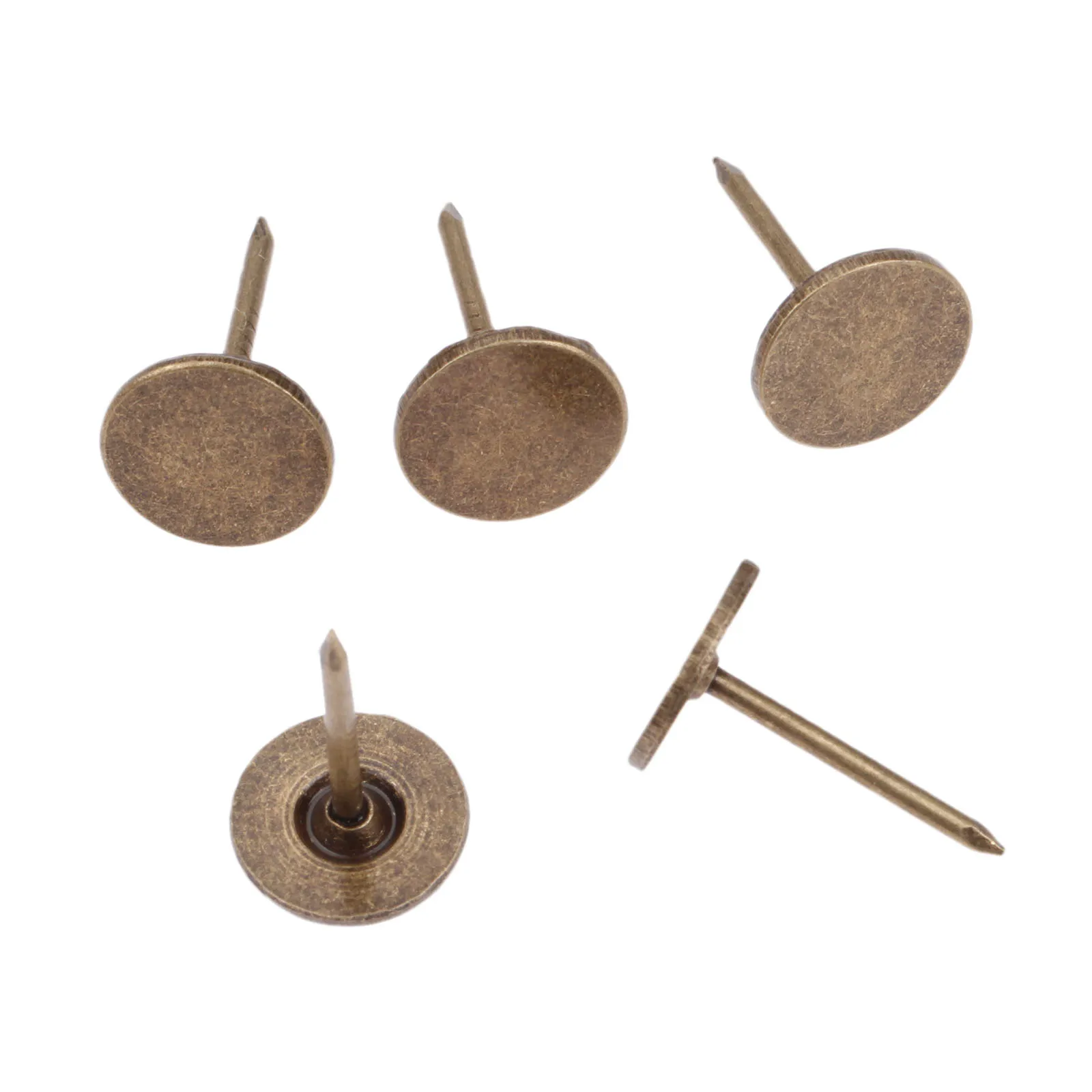 Upholstery Nail 100pcs Flat Upholstery Nails Sofa Studs Pins Tacks