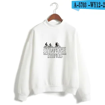 

Harajuku Hip Hop Stranger Things Capless Sweatshirt hoodies winter streetwear style Hoodie men clothing Tracksuit men plus size