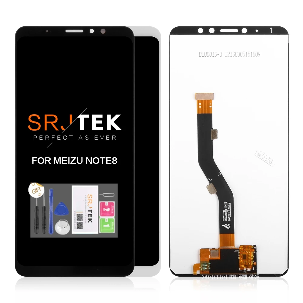

SRJTEK 6" For Meizu Note 8 M822H LCD Display Touch Screen Digitizer For Meizu Note 8 Panel Senor Replacement Parts