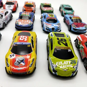 

toys for children car pull back sliding iron carbon alloy car boy baby mini car model simulation model boy toy gift