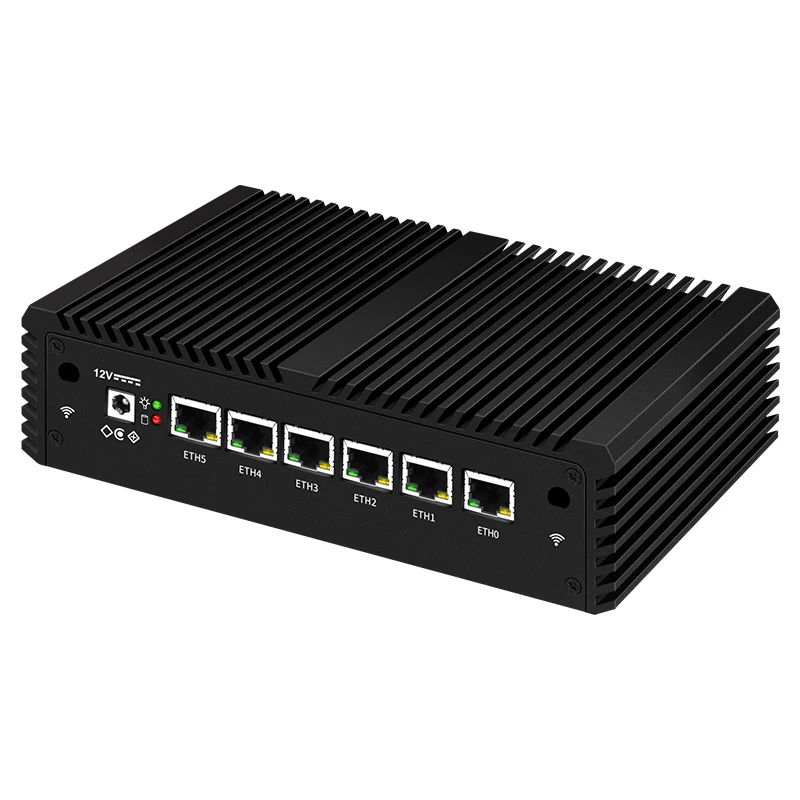 Classic Mini Gaming PC with In-tel Core I3/I5/I7U CPU, 6 LAN, Fanless Design – Ideal for Firewall, VPN, Soft Router, Portable Desktop Industrial Computer Office Description Image.This Product Can Be Found With The Tag Names Barebone Mini PC, Computer Office, Mini gaming pc