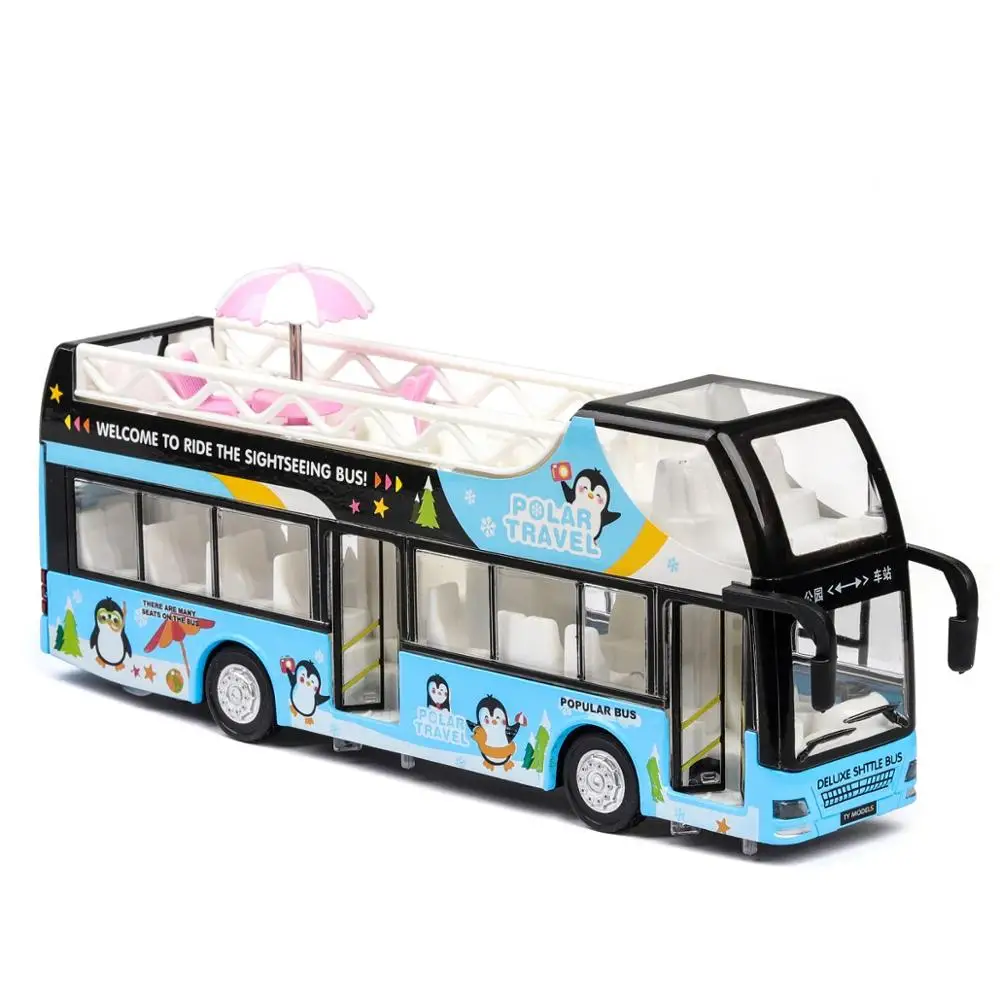 plastic toy bus