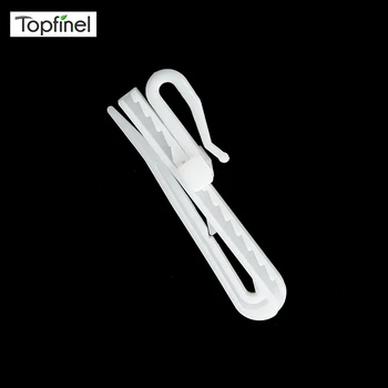 

Topfinel Plastic Curtain Hook High Quality Fasteners for Curtains Adjustable Curtain Accessories for Poles Tracks and Rail