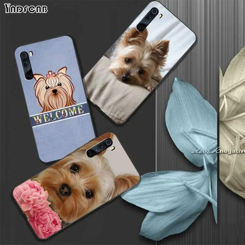 Yorkshire Terrier Dog Silicone Phone Cover Case For Xiaomi Redmi 4X 5 Plus 6 6A 7 7A 8 8A 9 Note 4 T Pro Max Funda | Мобильные