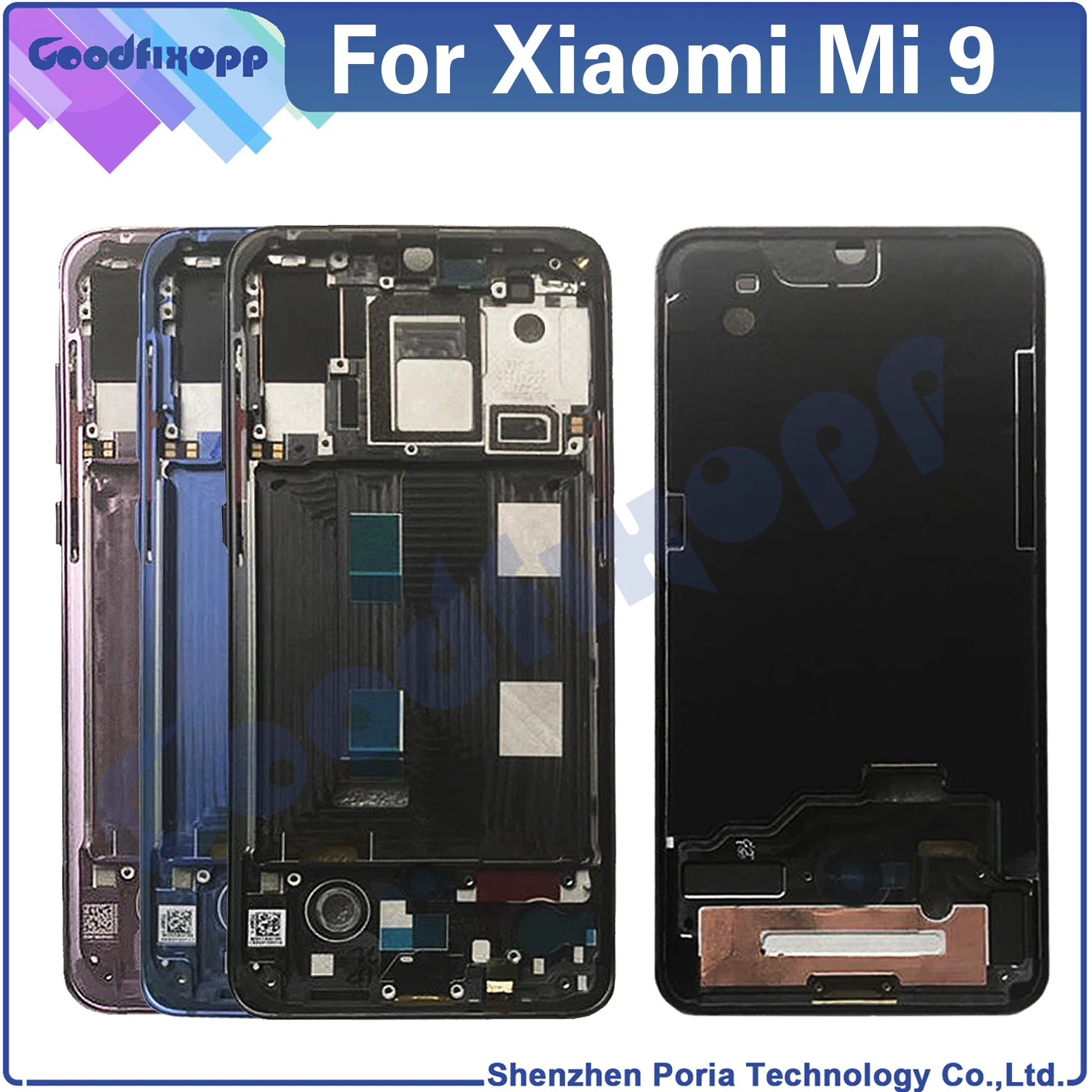 Cornice Per Xiaomi Mi9 Mi9T Mi9Se Mi9Pro Custodia Multimediale Cornice Frontale Cornice Dello Schermo Cornice Centrale Cornice Per Xiaomi Mi 9 Se 9 Pr