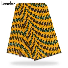 Гарантированный настоящий голландский воск принты в настоящий воск хлопок Африканский настоящий батик воск нигерийский Анкара ткань F910-21