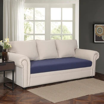 

Solid Color Sofa Cushion Cover Elastic Protector Sofa Cover Personality Matching Washable Couch Cover Slipcover Decoration