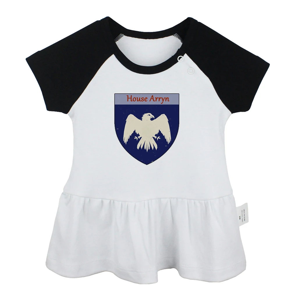 Орел Игра престолов дом Arryn of the Eyrie As High as Honor дизайнерские платья для новорожденных девочек хлопковая одежда для новорожденных