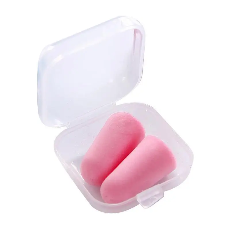 

1pcs Anti-noise Soft Ear Plug Sound Insulation Ear Protection Swimming Protective Ear Muffs Travel Sleep Foam Sponge hot