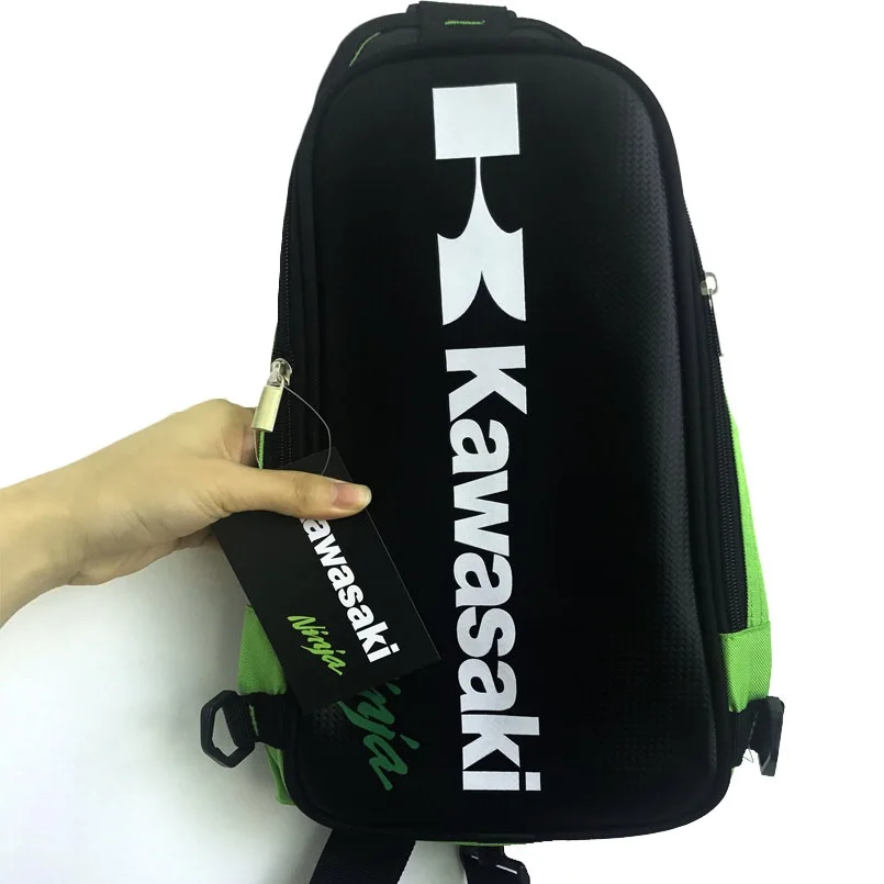 

KAWASAKI Motocross Shoulder Bag MX DH ATV Motorcycle Chest Bags Motorbike Riding Backpack Outdoor Travel Cycling Chest Bag r