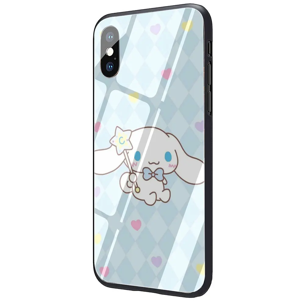 G3 EWAU милый мультфильм Tempered oroll закаленное стекло чехол для телефона iPhone 11 Pro 6 6S Plus 7 8 Plus X XS XR XS Max - Цвет: G3