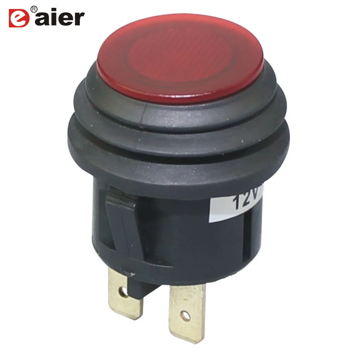 2 шт 12V 20A SPST 3 Pin вкл/выкл круглый Кулисный переключатель для электромобиля с