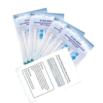 

20PCS HX-6054 Generic Electric Sonic Replacement Brush Heads Fits for HX6902/HX6910/HX6911/HX6912/HX6930/HX6932