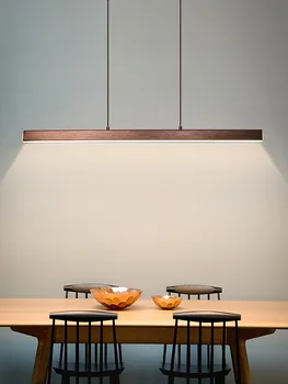 

nordic wood Home Decoration E27 Light Fixture living room LED pendant lights hanging lamp deco maison pendant lights