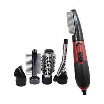 

EU Plug Multifunctional Hot Air Brush Set, Hot Air Brush, Hair Dryer Brush, Styling Comb Hair Dryer