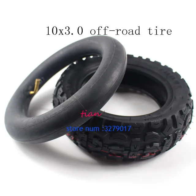 High performance 10x3.0 inner and outer tire 10*3.0 tube tyre For  KUGOO M4 PRO Electric Scooter Go karts ATV Quad Speedway tyre 10 3.0 inner and out