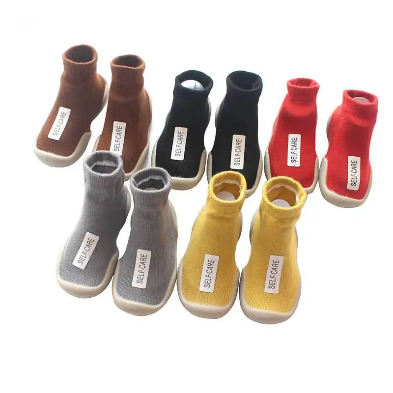 

Baby Sock Shoes Baby Girl Baby Boy Floor Anti-slip Shoes Cotton Toddler Floor Socks First Walker Shoes Baby Warm Walking Shoes