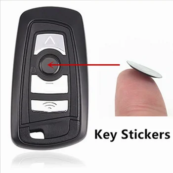 

100pcs / lot 8mm 10mm 11mm 12mm 14mm Crystal Epoxy Car Key Sticker Logo Emblem Badge Decals For Opel Infiniti Mini Renault