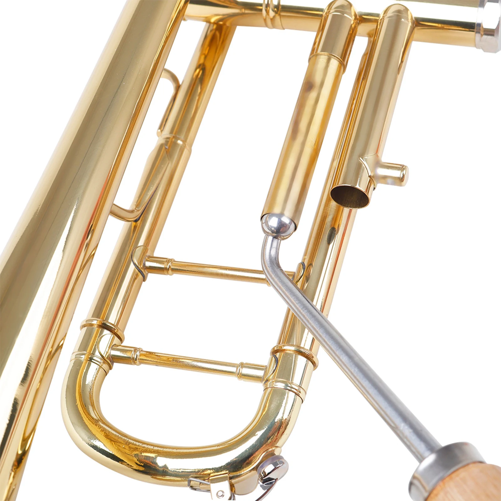 Heavy Duty Trumpet Repair Tool Polished Wind Instrument Maintenance Accs Perfect Gift for Friends Family Music Lovers Heavy Duty Trumpet Repair Tool Polished Wind Instrument Maintenance Accs Perfect Gift for Friends Family Music Lovers