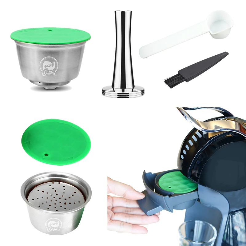 Новая кофейная капсула из нержавеющей стали для Nescafe Machine dolce&gusto многоразовый