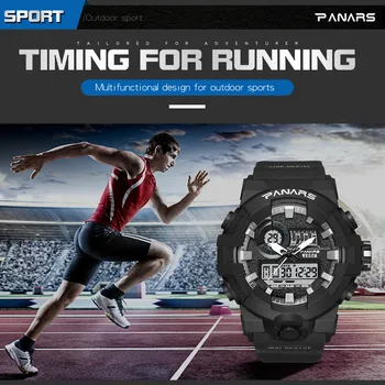 

Sports Watch SYNOKE Trend Men's Anti Fall Big Screen Multi Function Luminous Electronic Watch спортивные часы relogio digital