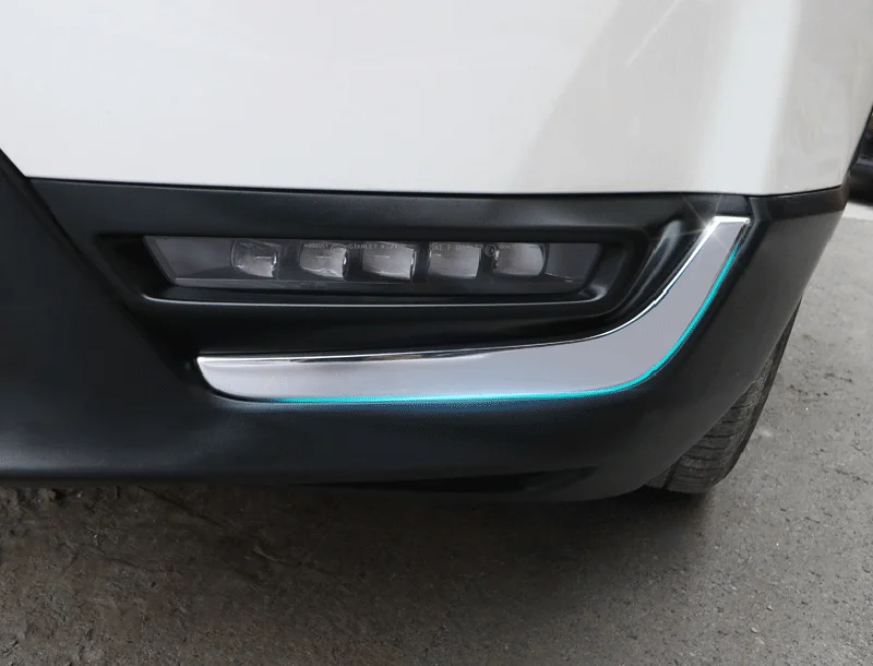 Дневные ходовые огни для CRV одна пара Drl Led бампер противотуманные фары для Honda Cr-V Crv