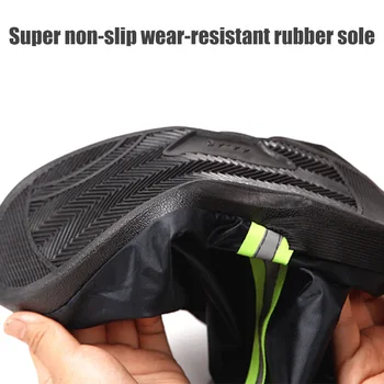 

Waterproof Motorcycle Bike Shoe Covers Reusable Cycling Shoe Protective Gear Snow Rain Boot Shoe Cover G66