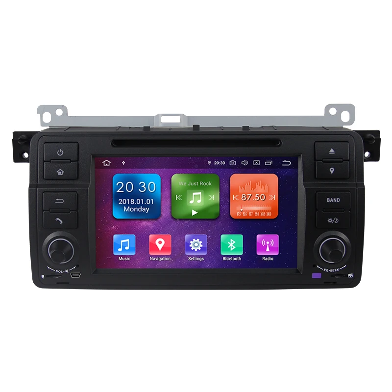 Discount Newest Android 9.0 Octa Core 4G RAM 64G ROM GPS Navigation 7 " Car DVD Player for BMW E46 M3 1998-2006 with Radio/Bluetooth/RDS 20