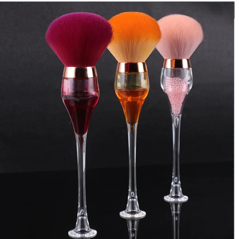 1pcs Single Large Fluffy Powder Blush Makeup Brushes Creative Crafts 
